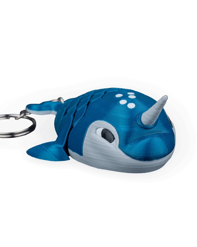 Mesh Keychain Mesh Buddies Keychain - 3D Printed Animal Keyring - Personalized PLA ...