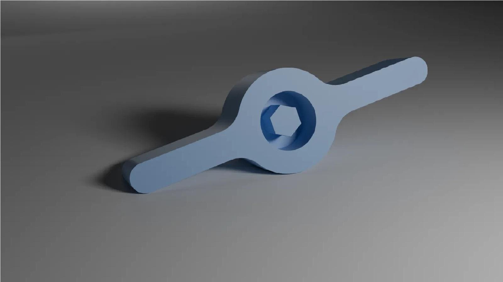 3D Printed Hand Allen Wrench: Compact Hex Key Tool - DIY Gift