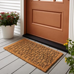 Doormat Welcome mat Cats Cute Doormat Gift for Her Housewarming Gift Front Door Mat Custom Doormat Crazy Cat Lady Closing Gifts, cat doormat