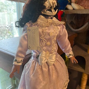 bobcat skull doll!