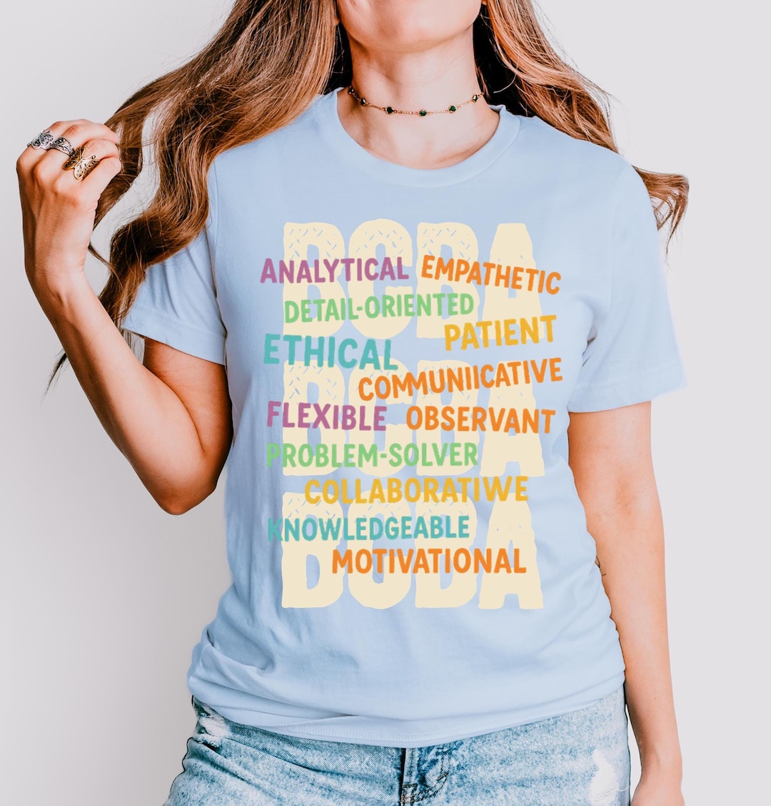 BCBA Shirt, Inspirational Design, Board Certified Behavior Analyst Tee ...