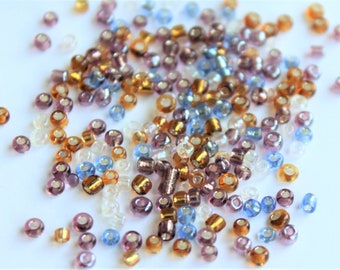 Seed Bead Mix - Autumn - 12/0