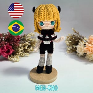 Mini Men-cho - Oshi No Ko (crochet PDF pattern)