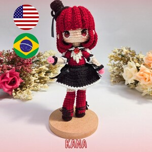 Mini Kana - Oshi No Ko (crochet PDF pattern)