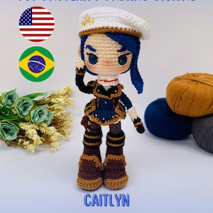 Caitlyn Plushie - Etsy