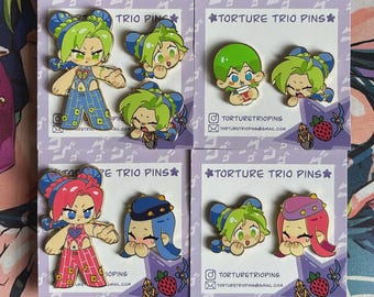 J O J O’s Bizzare Adventure P6 - Enamel Pins