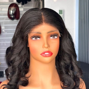 14inch Body Wave with 5*5 HD Closure. Wear and go wig or sewn in wig.
