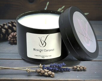 Custom Scented Soy Wax Candle | Personalized Message, Hand Poured