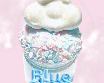 Blue Skye Cloud Slime: 8oz, Pastel Cloud Charms & Clay DIY