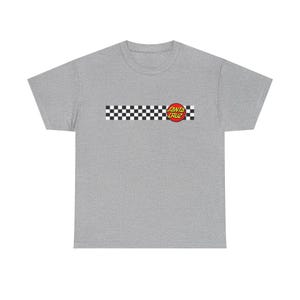 Camiseta de skate a cuadros / Camiseta de skate inspirada en Santa Cruz Camiseta urbana de skate Camiseta retro con gráfico de parque de skate Regalo unisex para skaters imagen 15