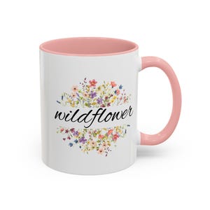 Wildflower Coffee Mug Floral Tea Cup Gift for Nature Lovers Spring Coffee Cup Botanical cup Gift For Her Gardeners Tea Mug Gift For Mom