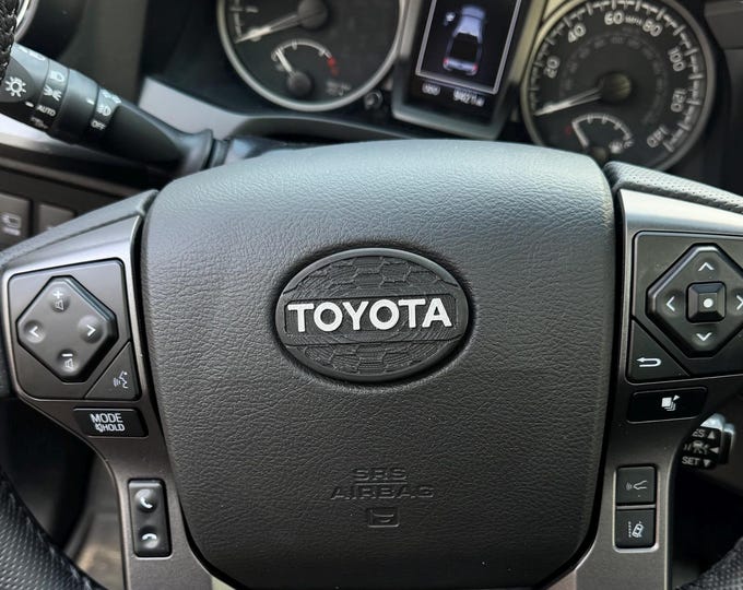 Featured listing image: Toyota Emblem Overlay *Fits up to 2023