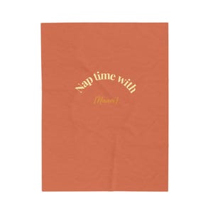 Personalized Autumn Fleece Blanket: Warm Pet/Human Throw - Fall Gift