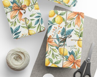 Elegant Floral Gift Wrap: Eco-Friendly Fine Art Paper