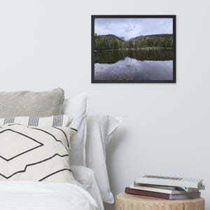 Bear Lake RMNP Framed poster