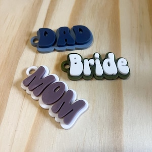 Custom Name Keychain: Personalized Bridal Party Gift