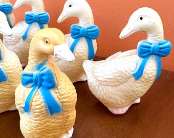 Vintage 40s-50s Celluloid Mother Goose Light Covers