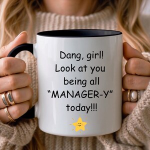 Funny Manager Coffee Mug | Manager Gift | Coffee Mugs | Gift for Her | Friend Birthday Gift | Co-worker Gifts | Friend Gift | Boss Gifts