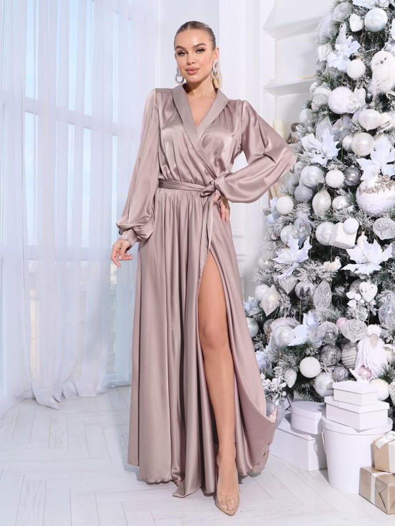 Designer Party Wear Readymade Long Dress Multicolored Art Silk Pant Dress main image 0