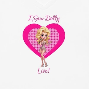 Dolly Parton Konzert Shirt: Ich sah Dolly Live, Country Musik Tee