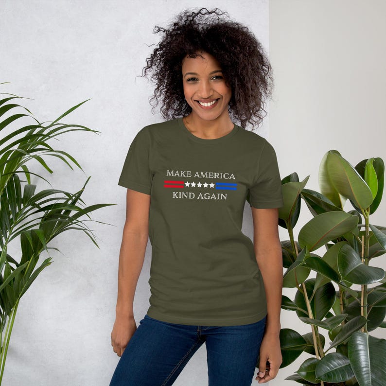 Make America Kind Again, Premium Soft Style T-Shirt, Bella and Canvas T-Shirt, Unisex Tee