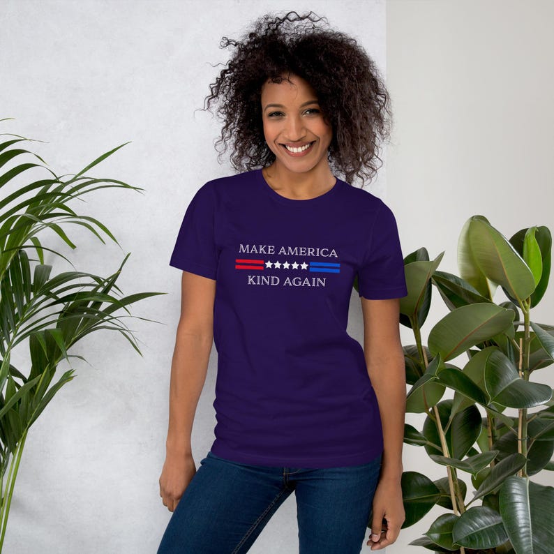 Make America Kind Again, Premium Soft Style T-Shirt, Bella and Canvas T-Shirt, Unisex Tee