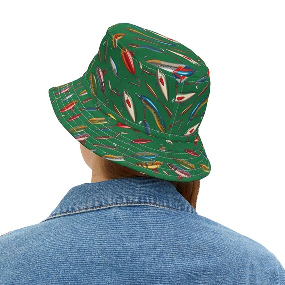 LOUJIN Cappello da pescatore di Babbo Natale per donna e
