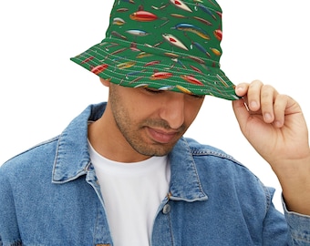 Cappello A Secchiello A Forma Di Rana - Cappello Da Sole In Cotone Morbido, Unisex, Protezione UV, Per Adulti, Campeggio E Pesca (Verde)