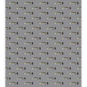 Trout Fishing Wrapping Paper | Fish Gift Wrap for Anglers | Outdoorsman Gift Wrap | Fly Fishing Paper | Fisherman Birthday Wrap