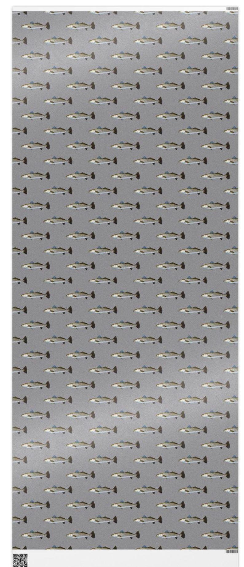 Trout Fishing Wrapping Paper | Fish Gift Wrap for Anglers | Outdoorsman Gift Wrap | Fly Fishing Paper | Fisherman Birthday Wrap