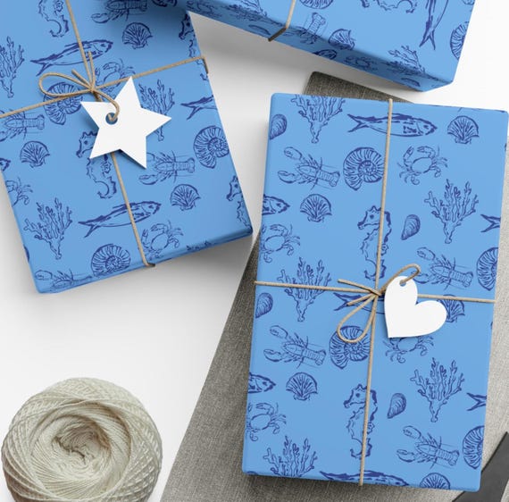 Carta Vellutata Sirena Blu - 60 Fogli 50x35 Cm Per Regali, Decorazioni E Fai Da Te - Foto 7