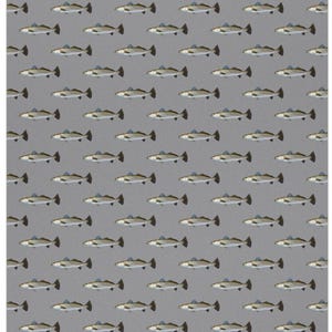 Trout Fishing Wrapping Paper | Fish Gift Wrap for Anglers | Outdoorsman Gift Wrap | Fly Fishing Paper | Fisherman Birthday Wrap