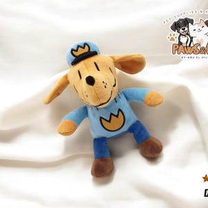 Juguete de peluche para perros / Animal de peluche de dibujos animados suave / Regalo divertido para niños / Figura de cachorro encantadora / Opción ideal para cumpleaños y días festivos