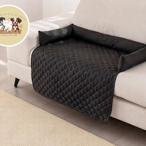 Waterproof Pet Couch Pad | Large Sofa Mat with Neck Pillow | Anti-Slip Cover for Dogs & Cats | Home Furniture Protector