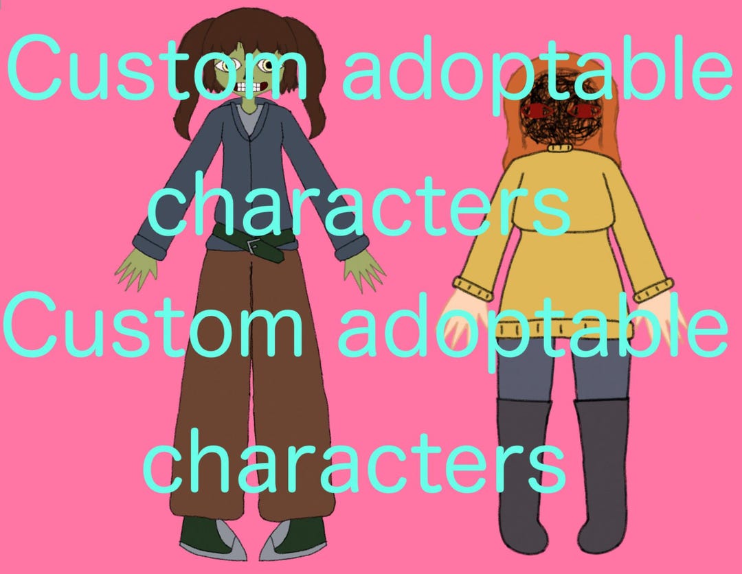 Custom Adoptable Original Characters - Etsy