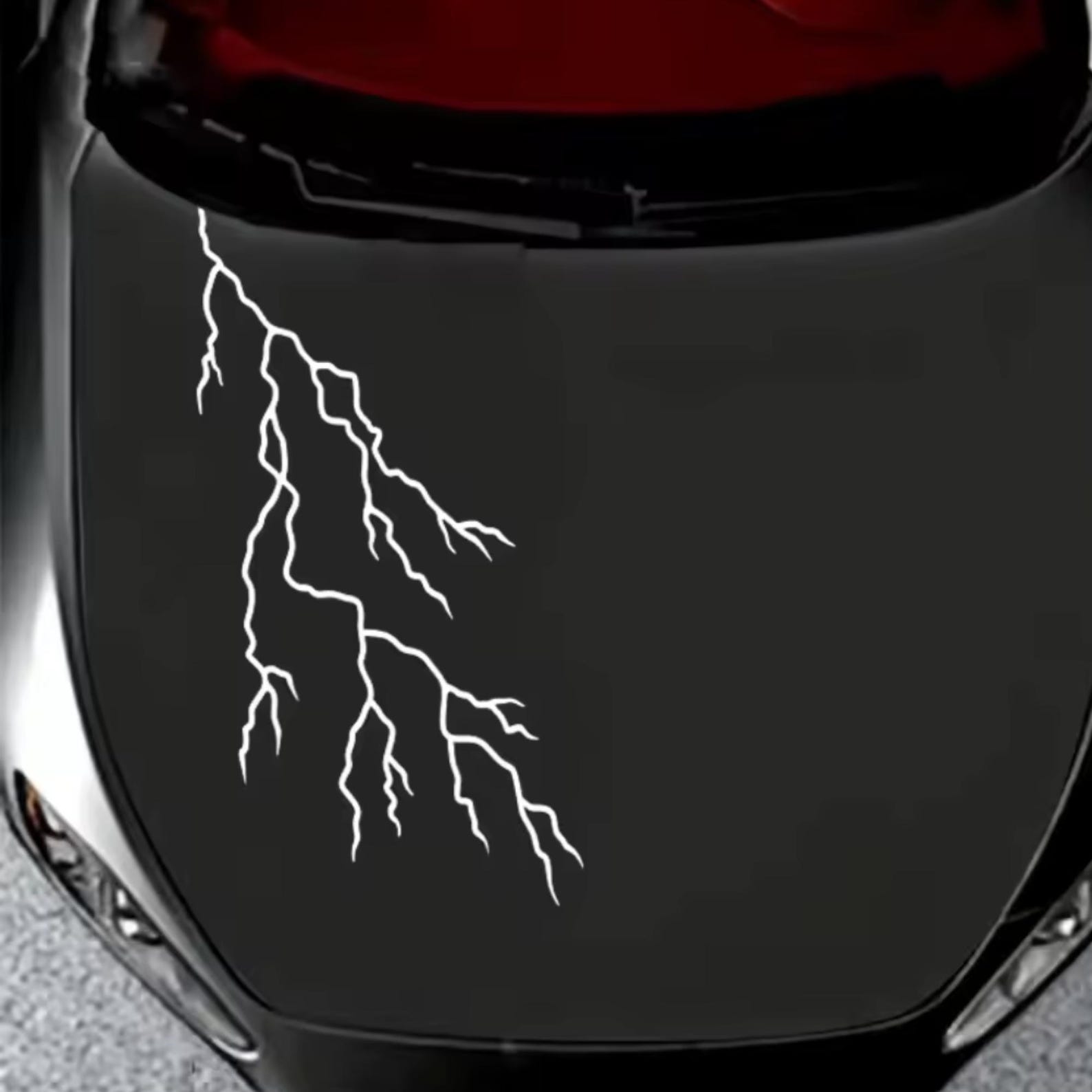Front Lights Sticker Lightning Styling Car Hood, Front Door Stickers - Etsy