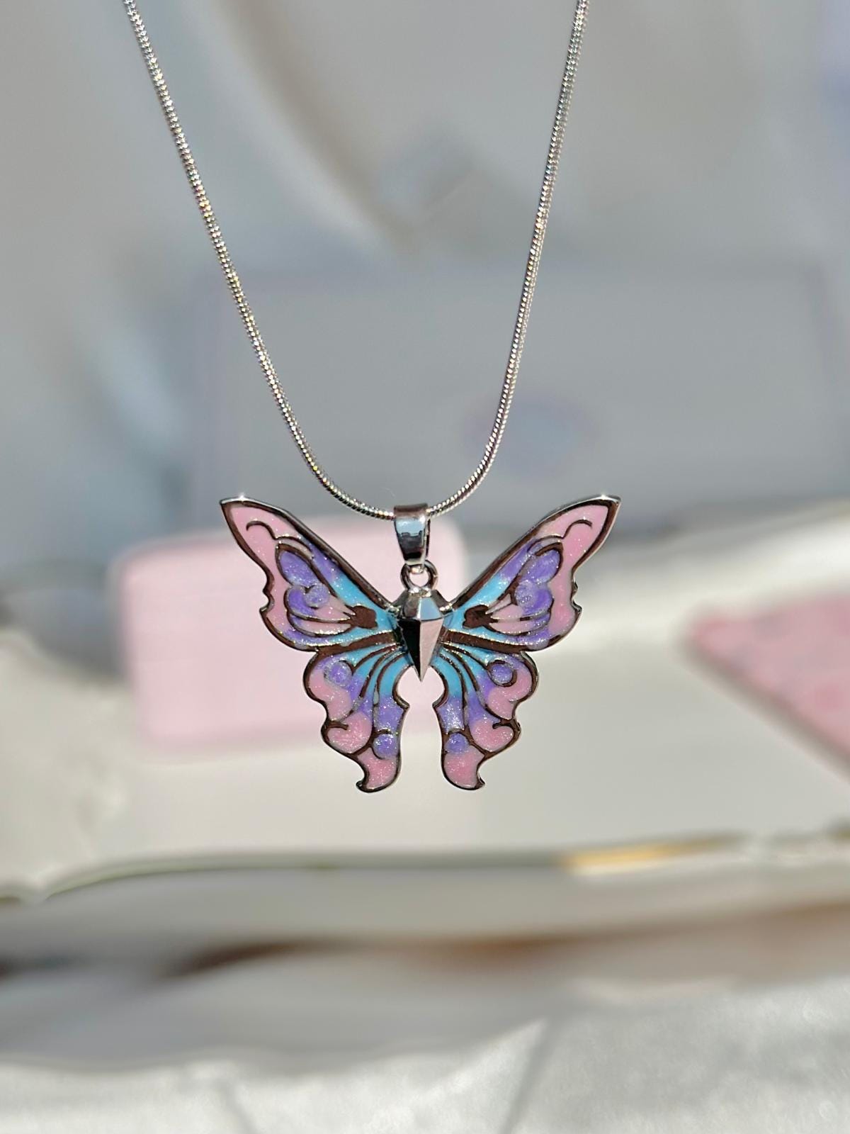 Elina Barbie Butterfly Necklace Barbie Fairytopia Necklace