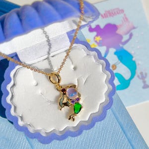 the little mermaid ariel princess necklace