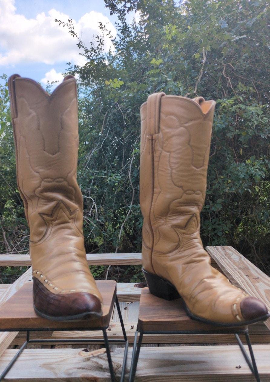 Vintage Tony Lama Boots 7 - Etsy