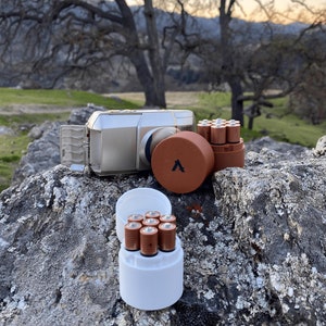 Ultra Compact, Lightweight, Durable AA/AAA Battery Holder | Battery Storage | Battery Travel Case