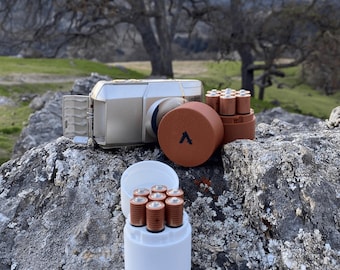 Ultra Compact, Lightweight, Durable AA/AAA Battery Holder | Storage | Travel Case