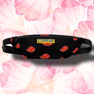 Japanese Style Fanny Pack: Water-Resistant Polyester Crossbody Bag