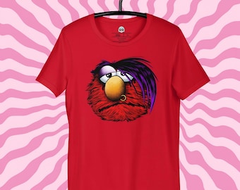 Elmo Emo T-shirt - The Muppets - Humorous Design