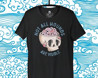 Mental Health Awareness T-shirt: Skull Graphic Tee