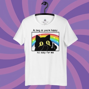 Lustig Weinende Katze T-Shirt: Geschenk für Katzenliebhaber
