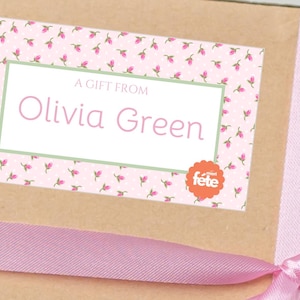 Cartões de presente personalizados | Etiquetas de presente personalizadas | Pequenos cartões de agradecimento | Encartes para embalagens de casamento, chá de bebê e empresas
