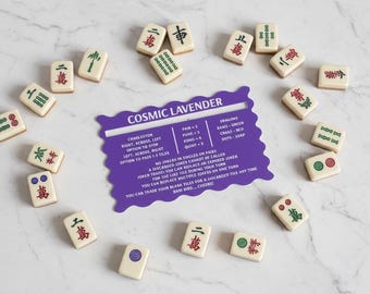 Mahjong Line Reader – Lightweight Two-Tone Acrylic | Customizable & Event-Ready