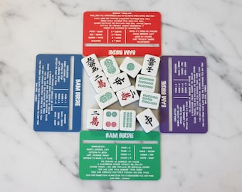 Two-Tone Acrylic Mahjong Line Reader | Stylish Tile Guide
