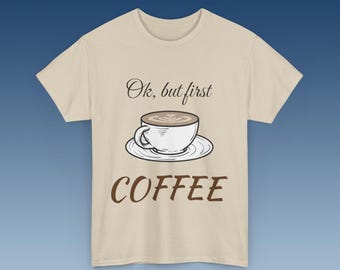 Coffee Lover Unisex Tee, Coffee T-Shirt, Coffee Addict Shirt, Funny Coffee Quote Top