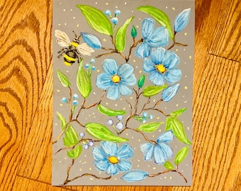 オイルパステル風景画、壁画、自然画、オイルパステル画、花の オイルパステル風景画、壁画、自然画、オイルパステル画、花の